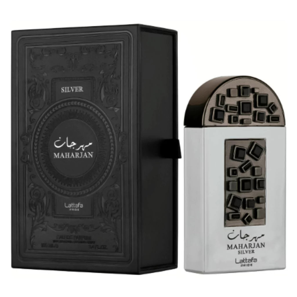 Perfume Lattafa Pride Maharjan Silver Eau De Parfum Unissex 100Ml
