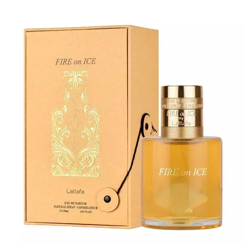 Perfume Lattafa Fire on Ice Unissex 100ml