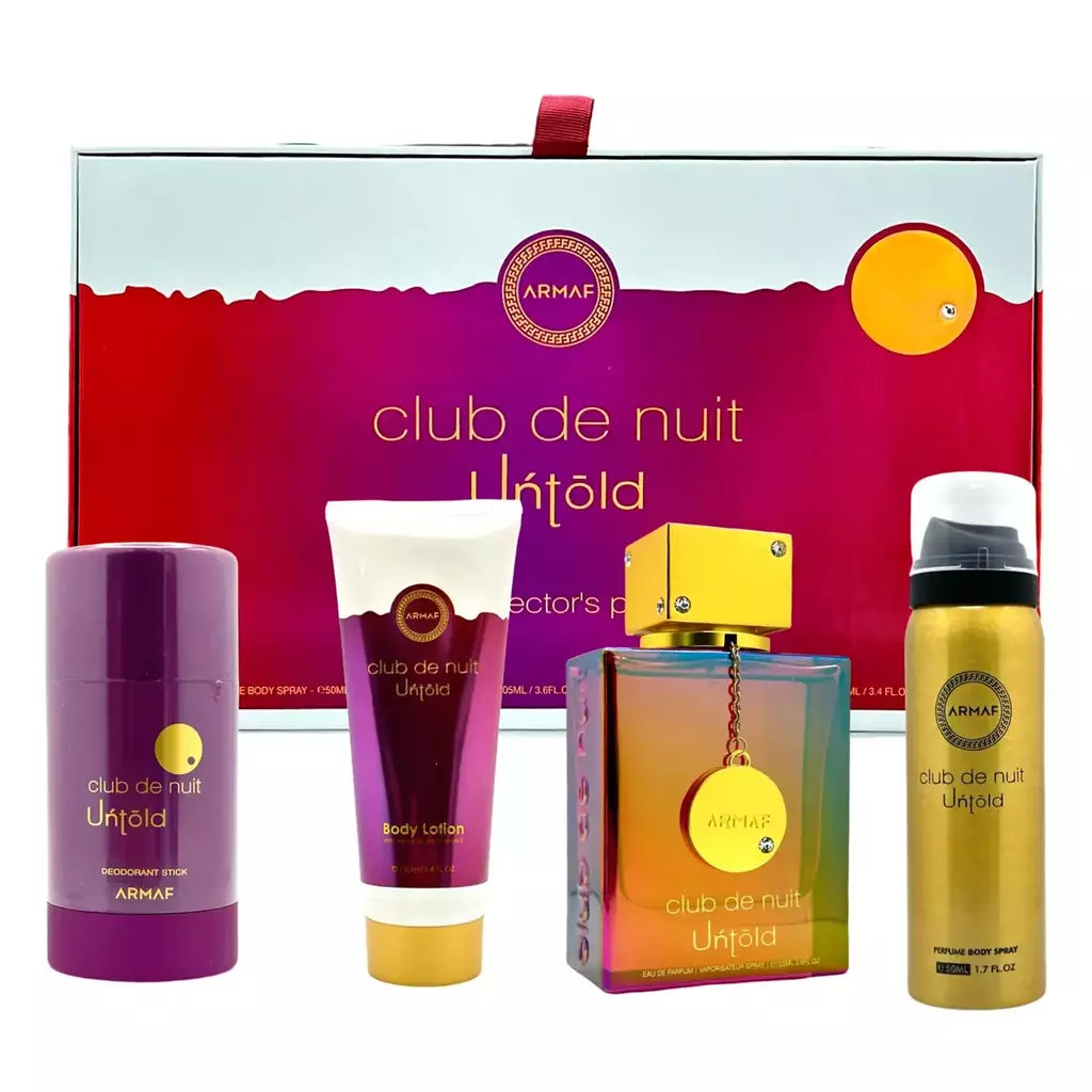 Perfume Kit Armaf Club De Nuit Untold Unissex - (4 Unidades)