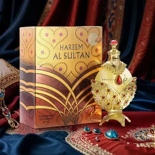 Perfume Oil Khadlaj Hareem Al Sultan Gold Feminino 35ml
