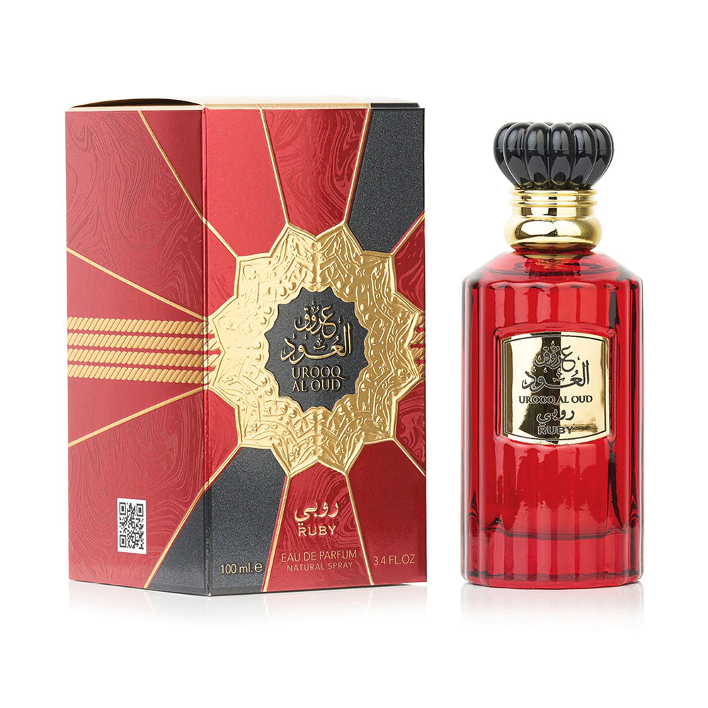 Perfume Lattafa Urooq Al Oud Ruby EDP Feminino 100ml