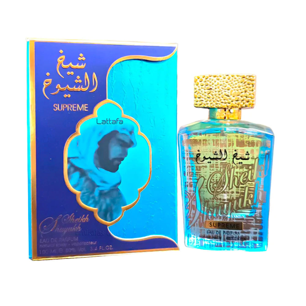 Perfume Lattafa Sheikh Al Shuyukh Supreme EDP Unissex 100ml