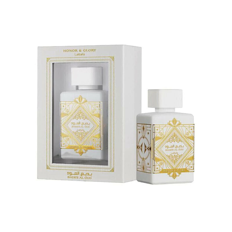 Perfume Lattafa Badee Al Oud Honor And Glory (White) Edp Unissex 100Ml