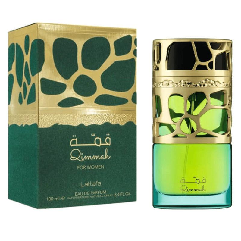 Perfume Lattafa Qimmah For Women (Verde) Feminino 100Ml