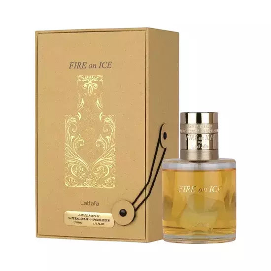 Perfume Lattafa Fire On Ice Eau de Parfum Unissex 110ML