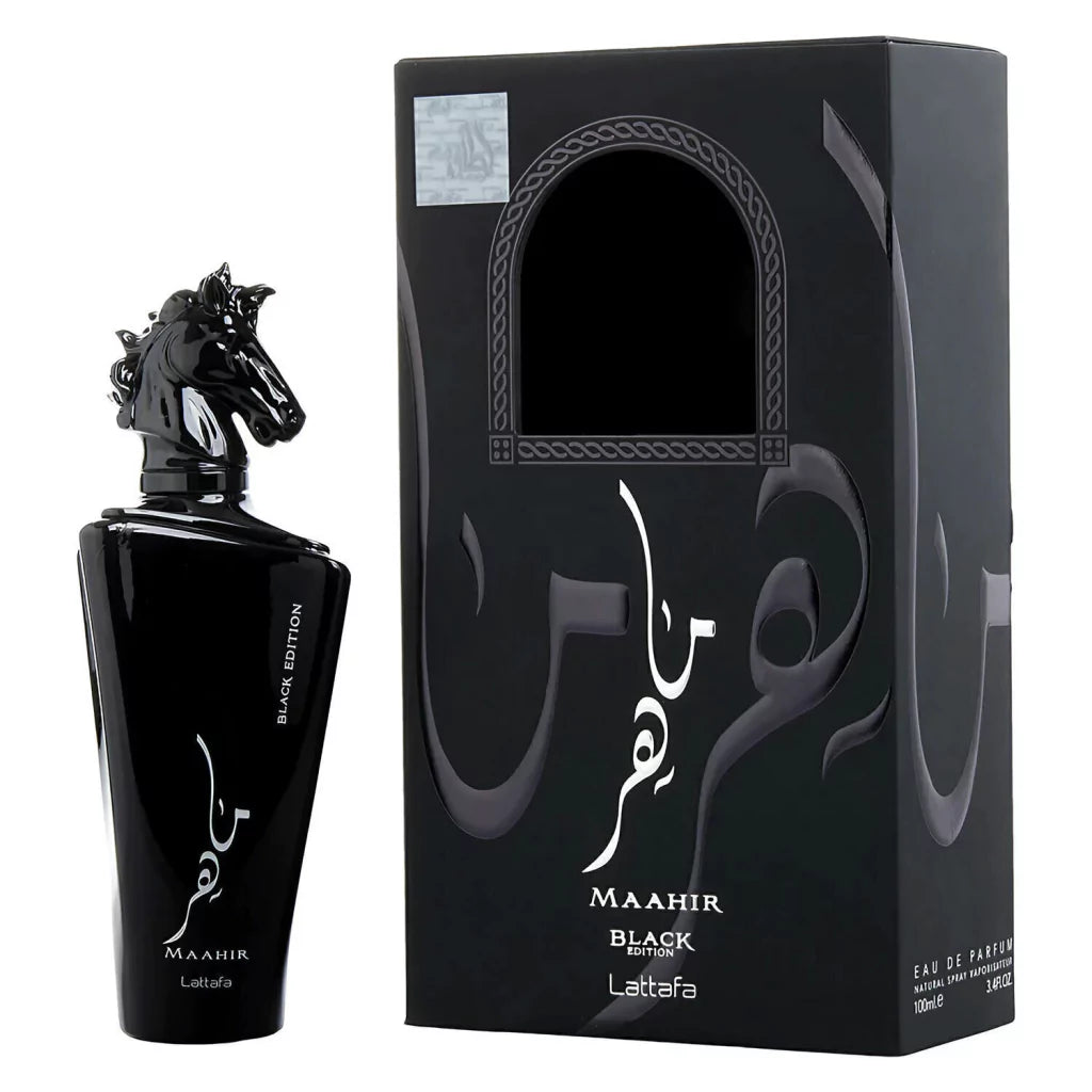 Perfume Lattafa Maahir Black Edition Eau De Parfum Masculino 100Ml