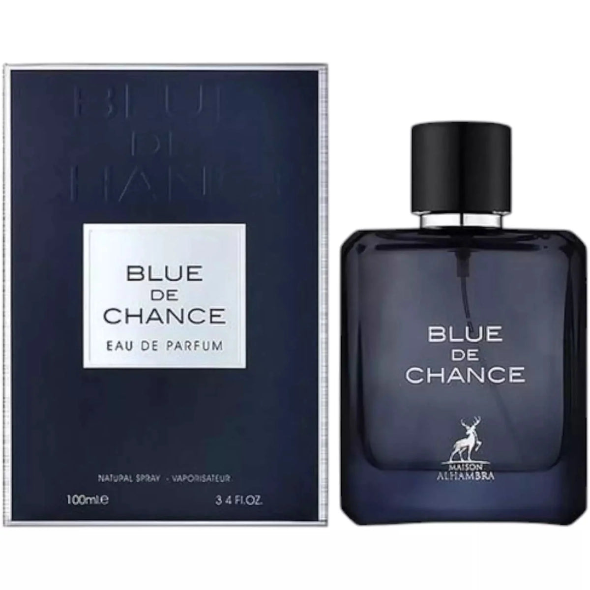 Perfume Arabe Masculino Maison Alhambra Blue de Chance EDP 100ml