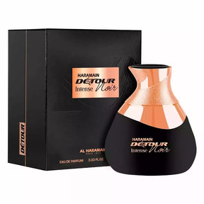 Perfume Al Haramain Detour Noir Intense Eau De Parfum Unissex 100Ml