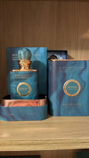 Perfume Anfar Serie Marbre Bateig Azul Extrait de Parfum Unissex 100ML