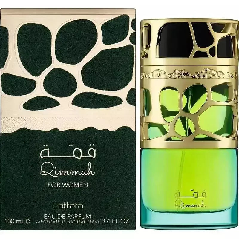 Perfume Lattafa Qimmah For Women (Verde) Feminino 100Ml