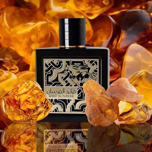 Perfume Lattafa Qaed Al Fursan Black Eau De Parfum Unissex 90Ml