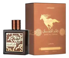 Perfume Lattafa Qaed Al Fursan Untamed (marrom) EDP Unissex 90ml