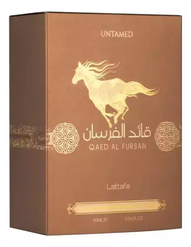 Perfume Lattafa Qaed Al Fursan Untamed (marrom) EDP Unissex 90ml