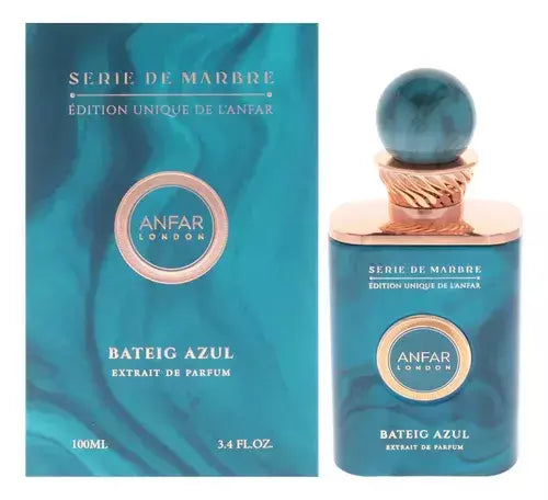 Perfume Anfar Serie Marbre Bateig Azul Extrait de Parfum Unissex 100ML