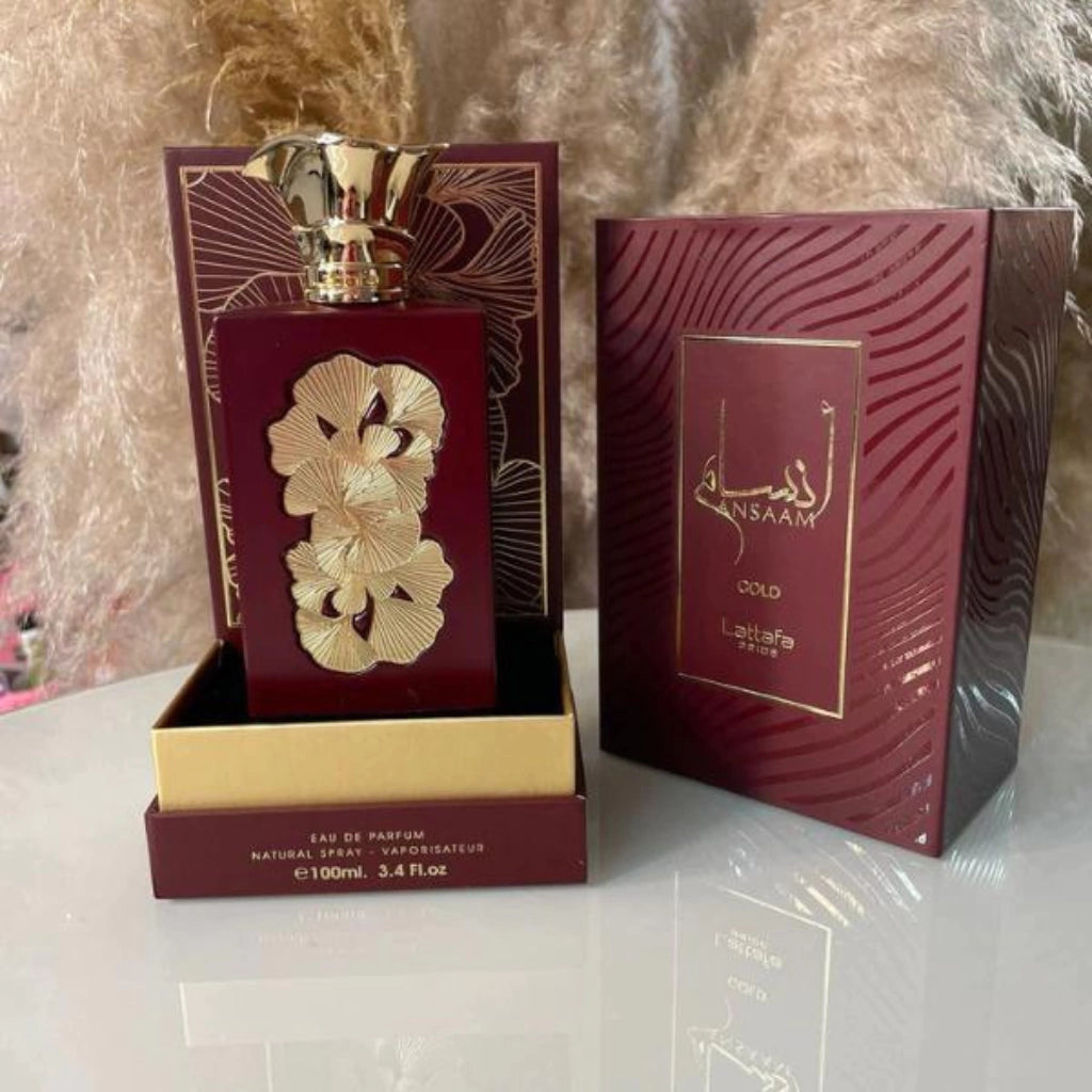 Perfume Lattafa Ansaam Gold Eau De Parfum Unissex 100Ml