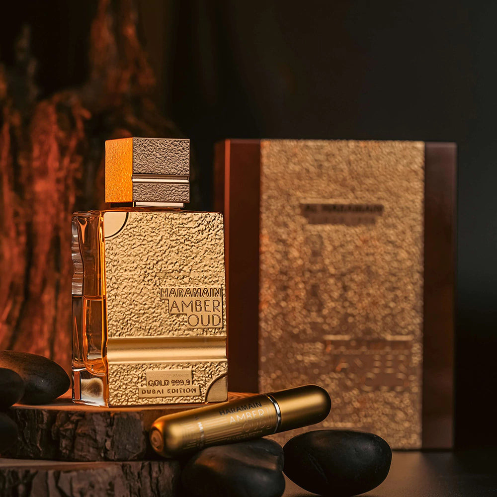 Perfume Al Haramain Amber Oud Gold Dubai Edition Extrait de Parfum Unissex 75ml