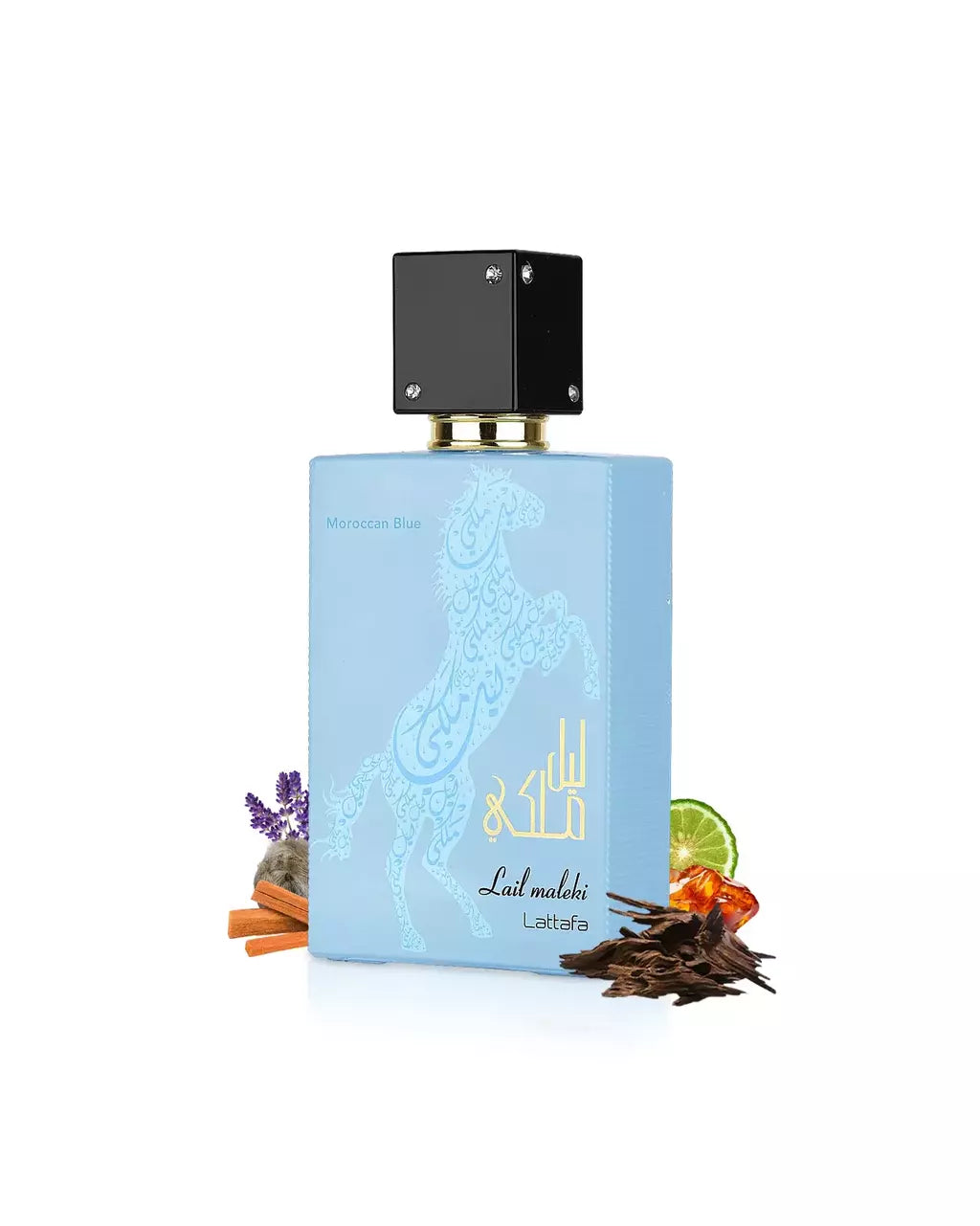 Perfume Lattafa Lail Maleki Moroccan Blue Eau De Parfum Unissex 100Ml
