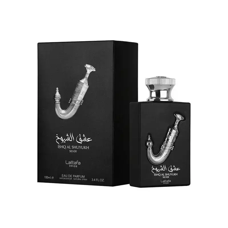 Perfume Lattafa Pride Ishq Al Shuyukh Silver Edp Unissex 100Ml