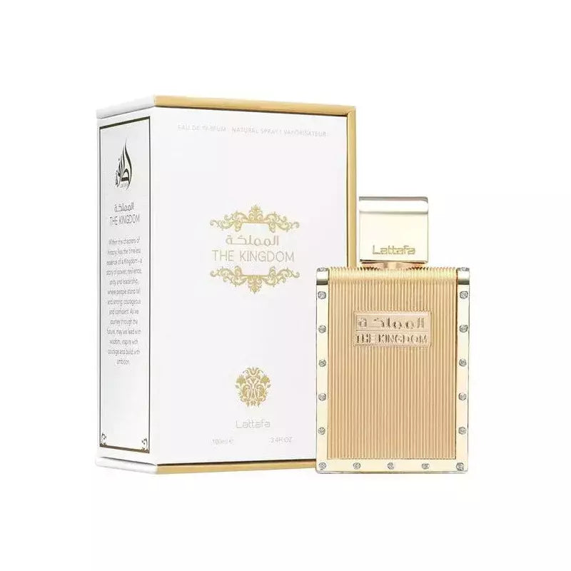 Perfume Lattafa The Kingdom Edp Masculino 100Ml (Branco)