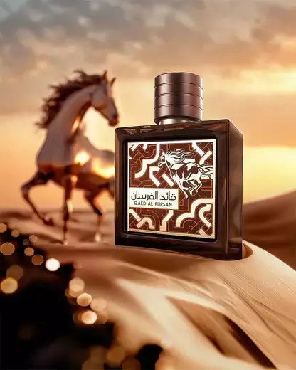 Perfume Lattafa Qaed Al Fursan Untamed (marrom) EDP Unissex 90ml