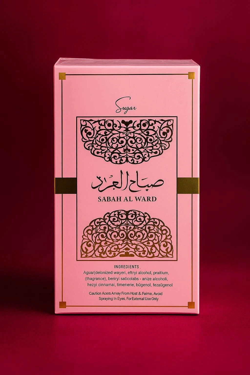 Perfume Al Wataniah Sabah Al Ward Sugar Eau de Parfum Feminino 100ML